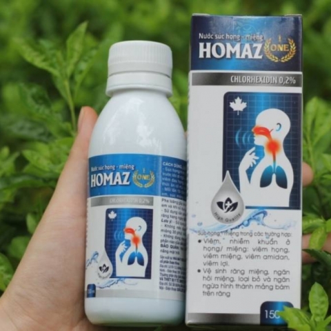 Nước súc miệng Homaz One