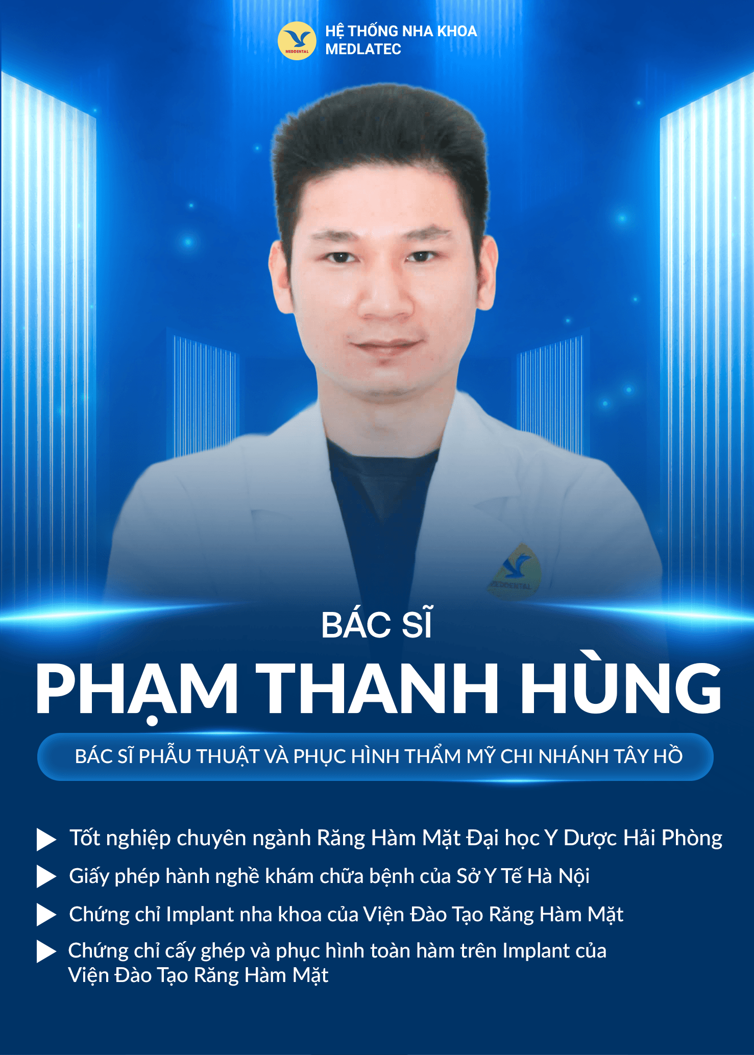 profile bác sĩ Phạm Thanh Hùng