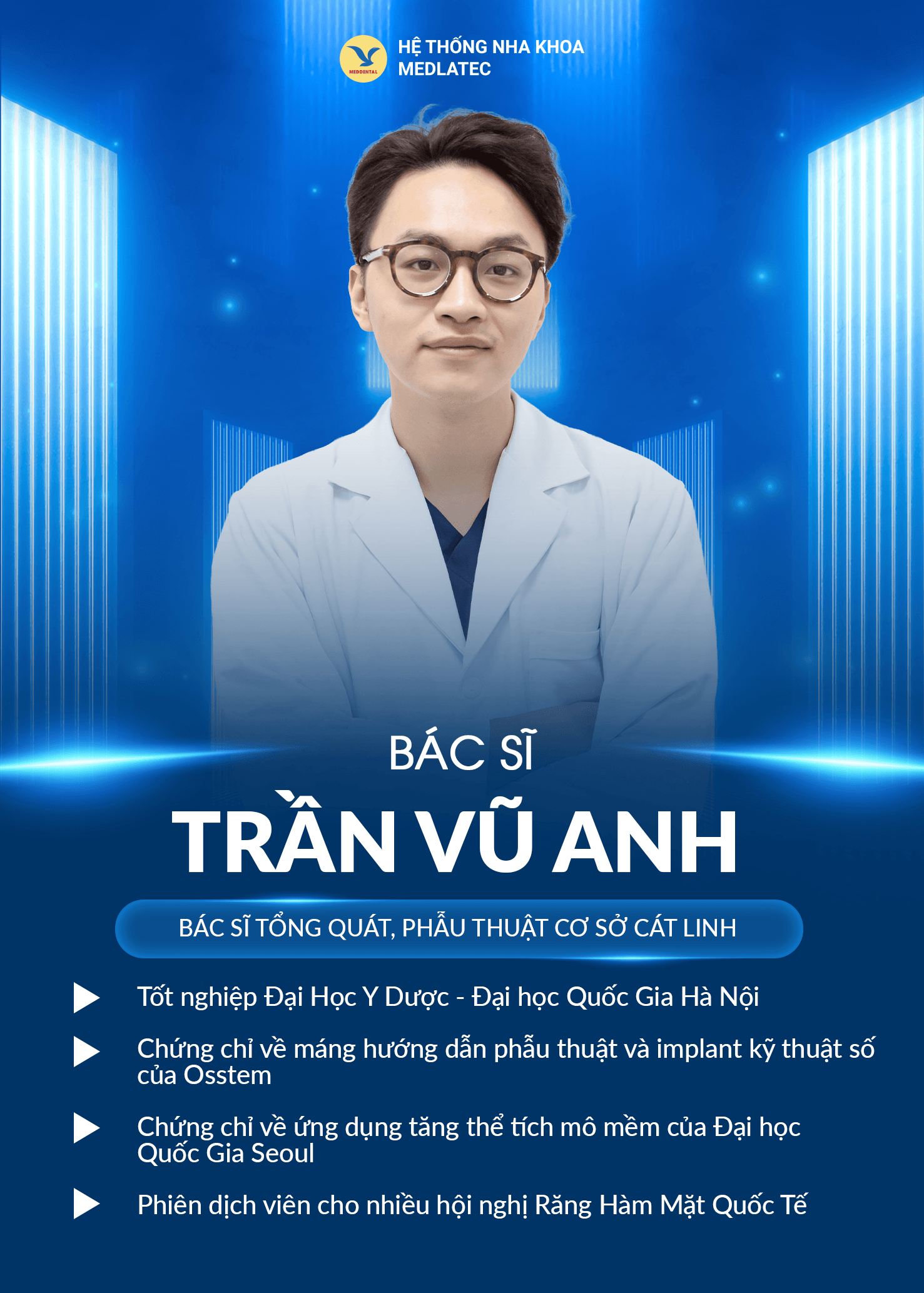 Profile bác sĩ Trần Vũ Anh