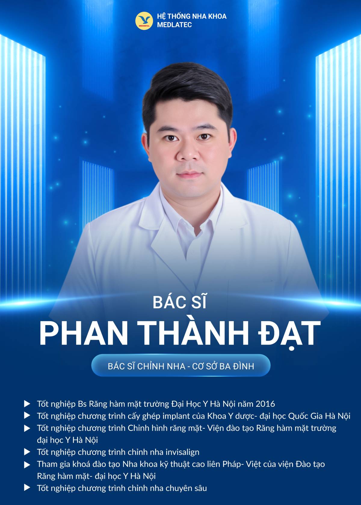 profile bác sĩ Phan Thành Đạt